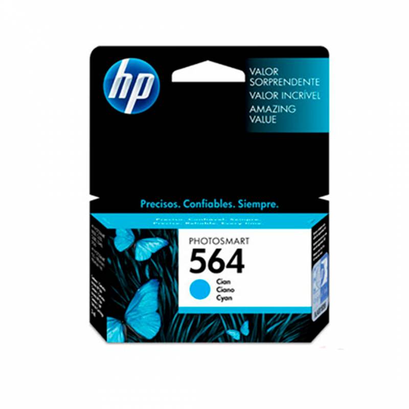 Cartucho De Tinta Original Hp Cb318Wl (564) Cyan