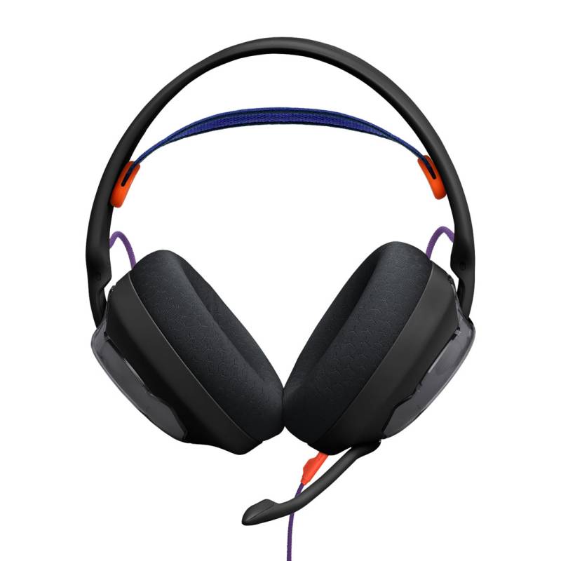 Auriculares Cableados Quantum 250 Jbl 3,5 Mm Negro.