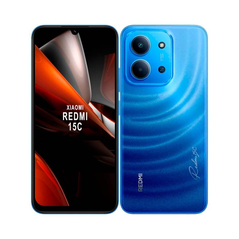 Smartphone Redmi 15C Xiaomi 4Gb 256Gb Dual Sim 6.9 120Hz Azul