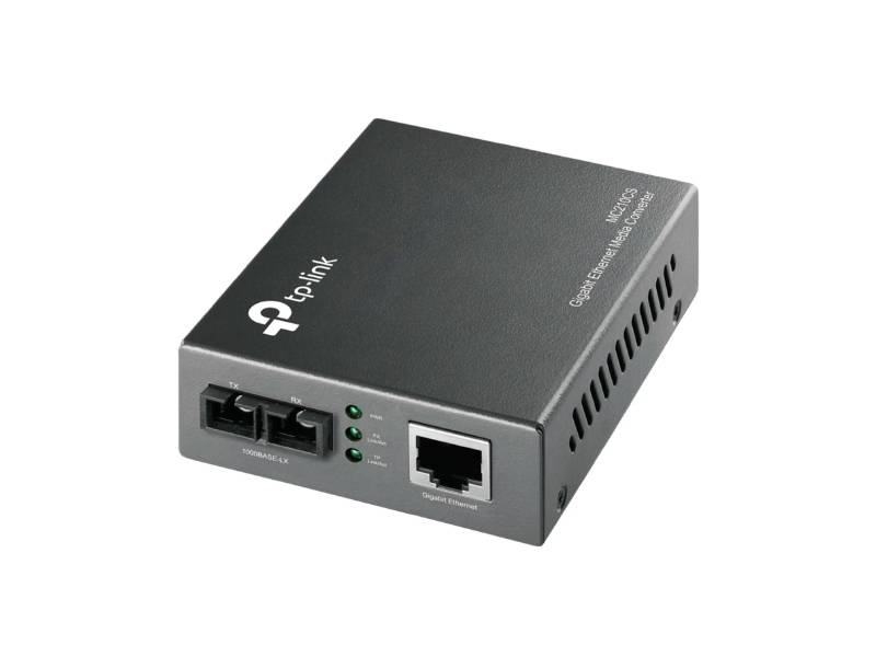 Convertidor Multimedia De Modo Individual De 10/100/1000Mbps