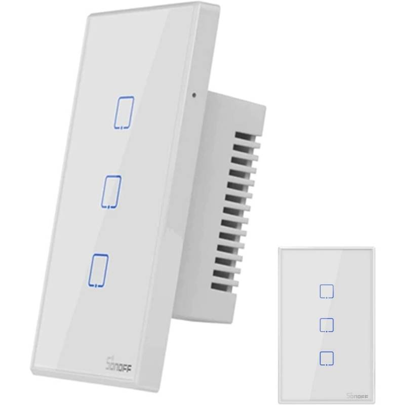 Interruptor Inteligente T2Us3C-Tx 6920075742053 Sonoff Wi-Fi/Rf Blanco 3 Gang