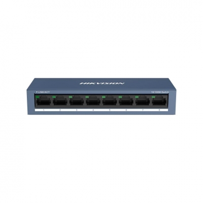 Switch Hikvision Ds-3E0108-O - 8 × 10/100 Mbps Rj45 Port