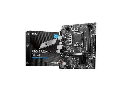 Motherboard Msi Pro B760-E Ddr4  Lga 1700