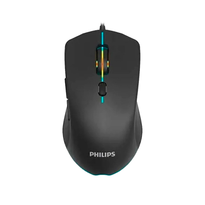 Mouse Gaming G404 Philips Usb 6 Botones 1000 Dpi Rgb