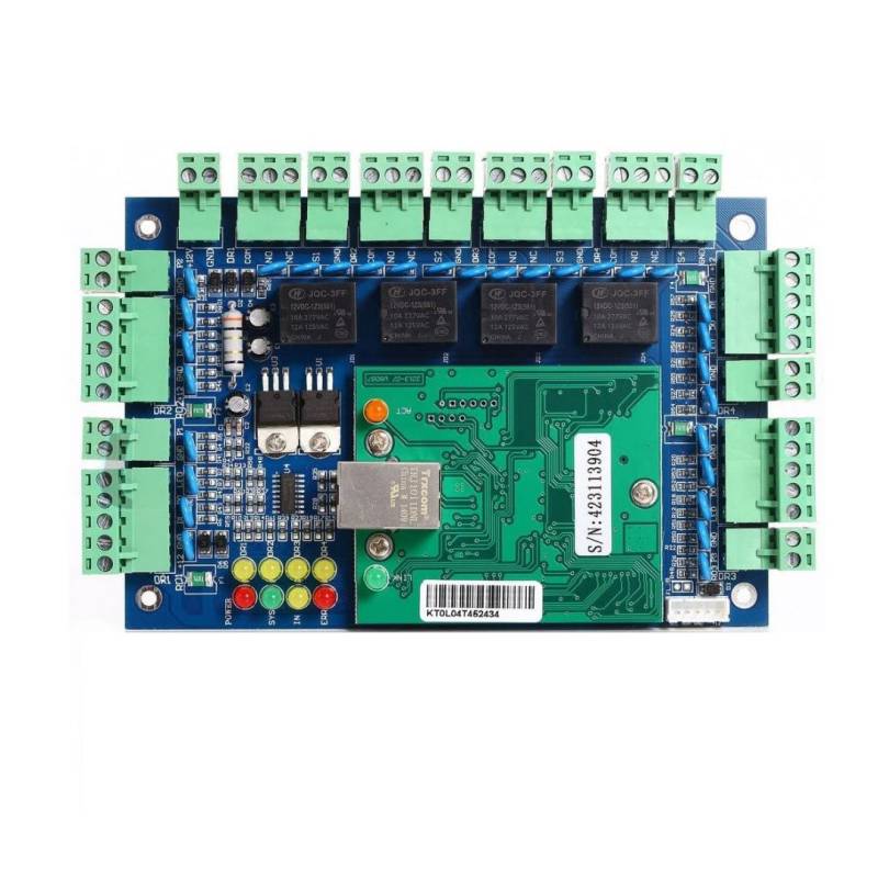 Controlador De Acceso Tcp/Ip Cuatro Puertas Cc4 Oem.
