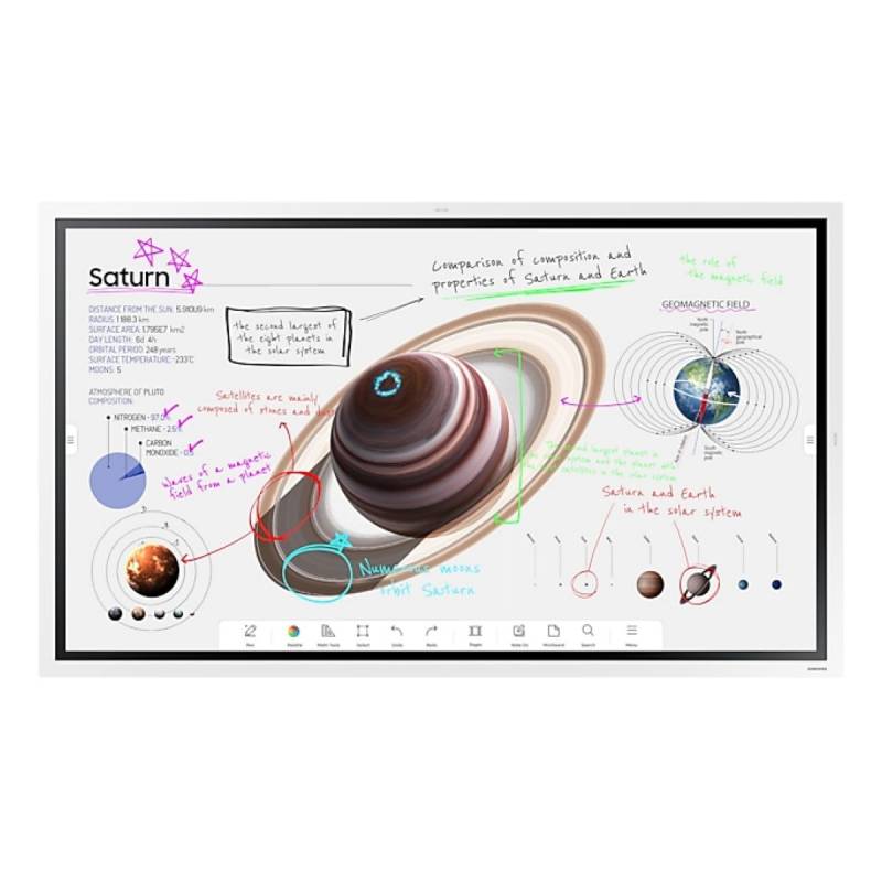 Pantalla Interactiva Flip Pro Wm55B Lh55Wmbwbgcxza Samsung 55 4K Tã¡Ctil.