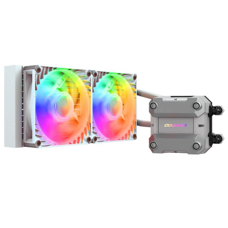 Water Cooling Poseidon Ultra 240 Argb Wh Cgr-Psdutrgb-W-240 Cougar