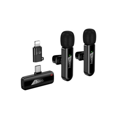 Fair Dual-Mic Micrófono Inalámbrico (Ip/Usb-C) Hoco L20A