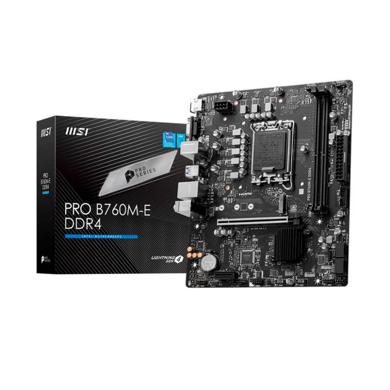 Motherboard Msi Pro B760M-E Ddr4