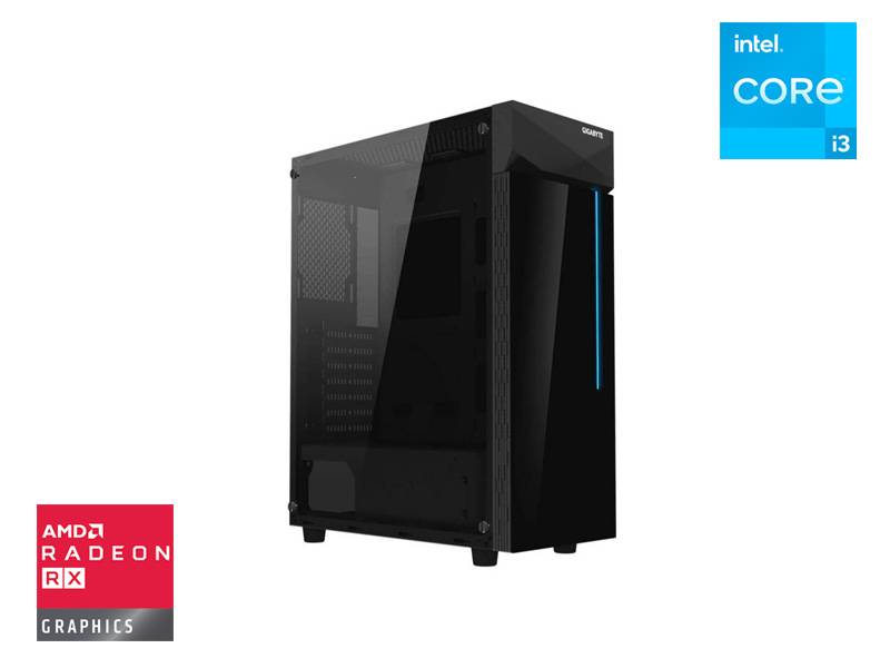 Pc Gaming Mercurio - Core I3 10100F - 8Gb - 512Gb - Rx 6500 Xt Oc 4Gb