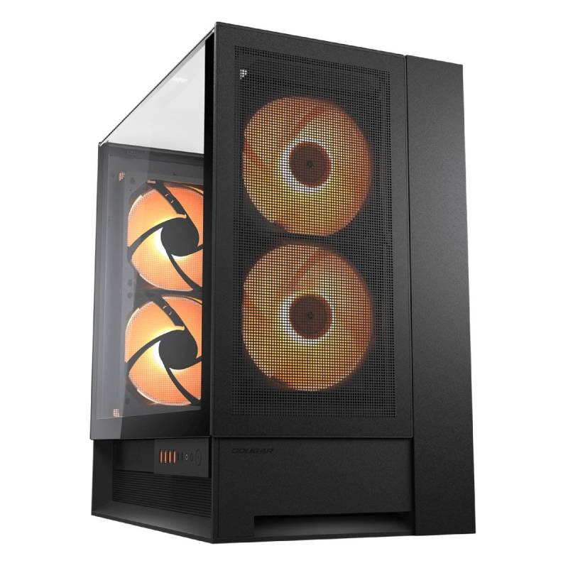 Gabinete Omnyx 382Wa30.0001 Cougar Black Mid Tower.