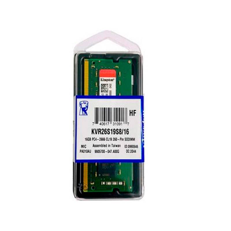 Módulo De Memoria Kingston Valueram Ddr4 8 Gb