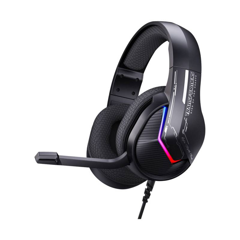 Auriculares Gaming Cableados Tf-G15 Transformers Rgb Negro