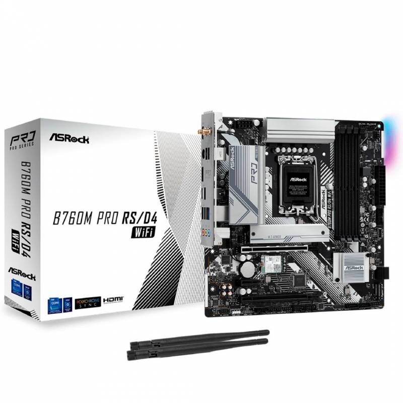 Motherboard Asrock B760M Pro Rs Ddr4 Wifi S1700