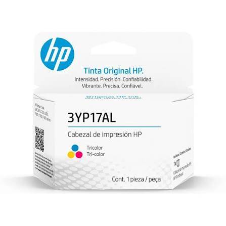 Cabezal De Impresiã³N Original Hp Inktank 3Yp17Al Tricolor