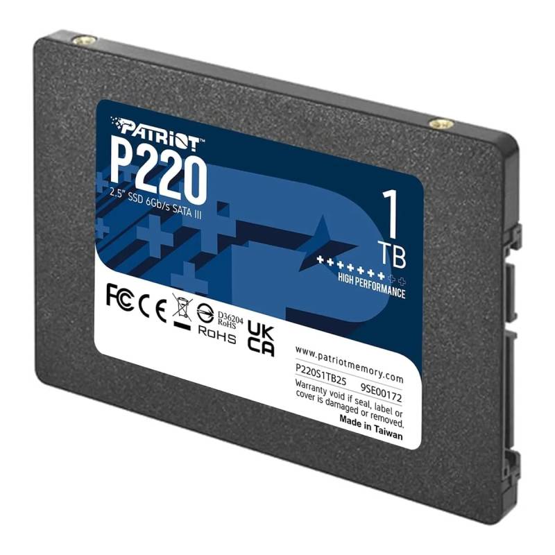 Disco Ssd Patriot P220 1Tb Sata Iii 2.5