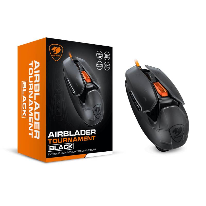 Mouse Airblader Tournament 3M487Wonb.0001 Cougar Ã“Ptico Gaming Negro