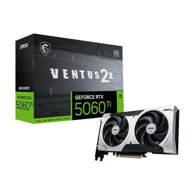 Tarjeta De Video Rtx 5060 Ti 8G Ventus 2X Oc Plus Msi Geforce Rtx 5060 Ti 8Gb Gddr7