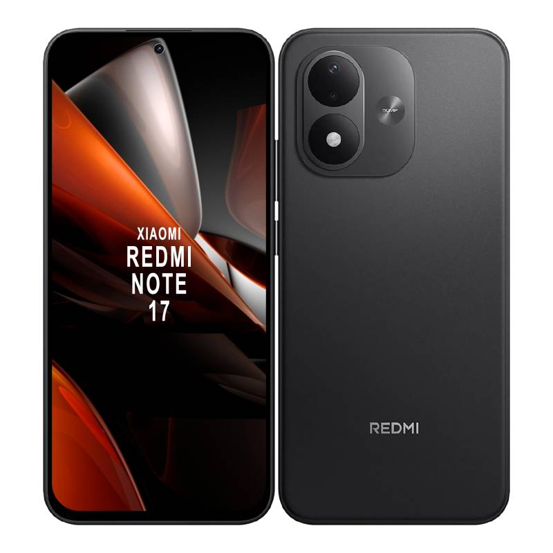 Smartphone Xiaomi Redmi Note 17 4G 6Gb Ram 256Gb Dual Sim Negro