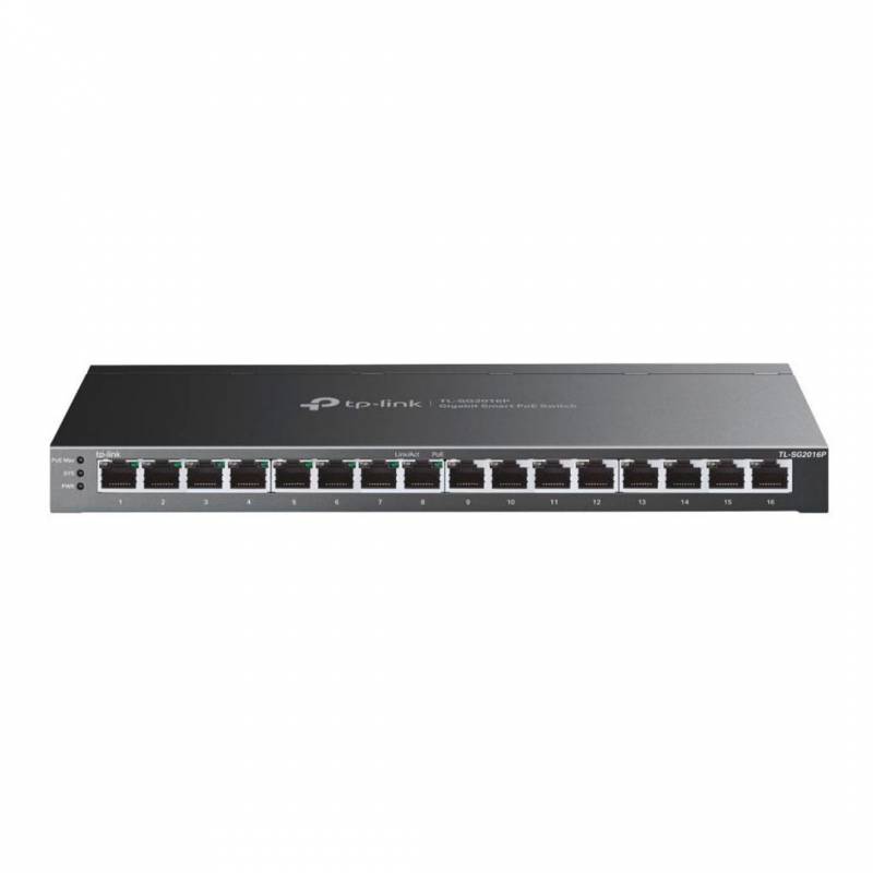 Switch Tp-Link Sg2016P 16Pt Gigabit 8P Poe+