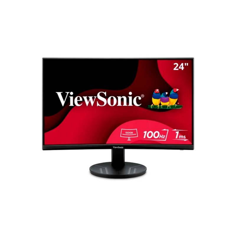 Monitor Viewsonic Va2416C 24 Curvo