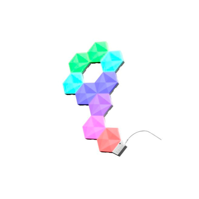 Trust 25421 Gxt902 Vybz Paneles Hexagonales De Luz Led