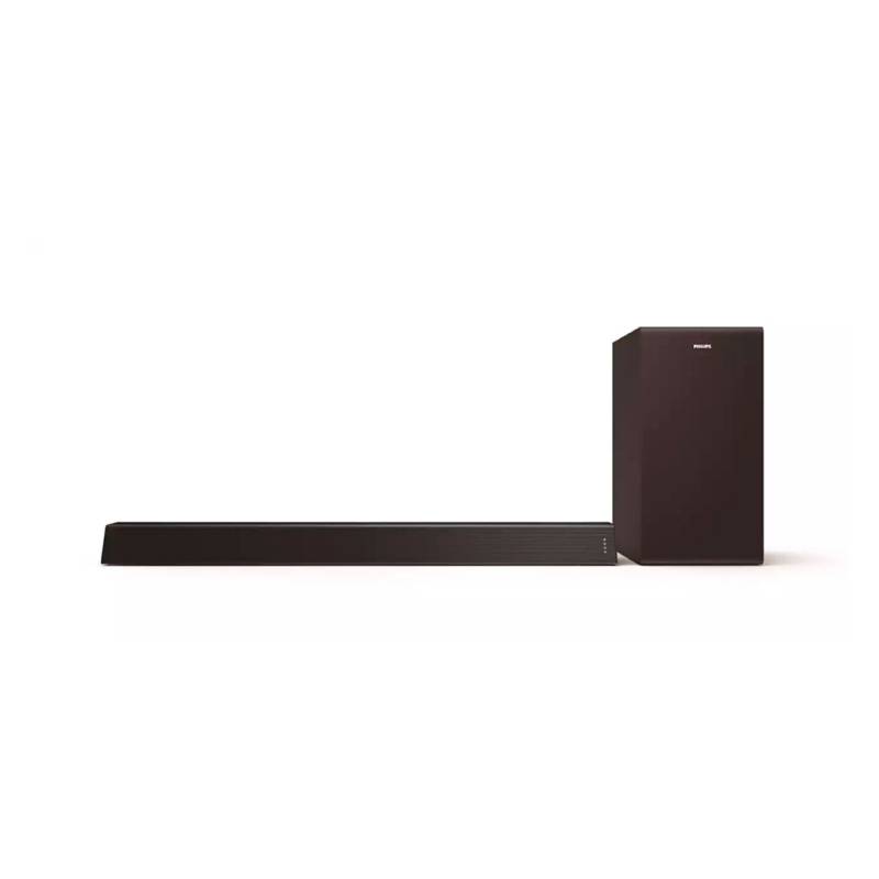 Barra De Sonido 2.1 Tab7305/37 Philips Subwoofer Inalámbrico Negro