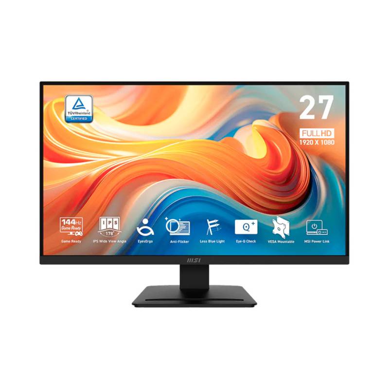 Monitor Gaming Plano Pro Mp273L E14 Msi 27 Fhd 144Hz Negro