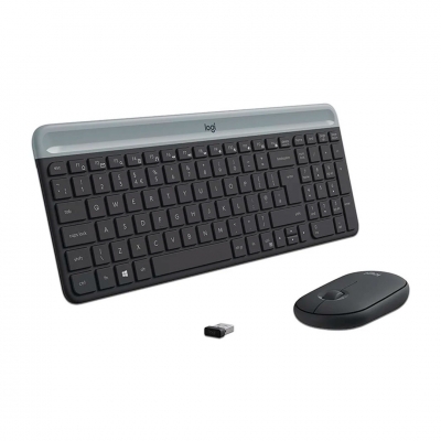 Promo Combo Teclado Y Mouse Inalámbrico Logitech 920-009266 Mk470.
