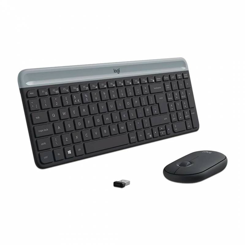 Promo Combo Teclado Y Mouse Inalámbrico Logitech 920-009266 Mk470.
