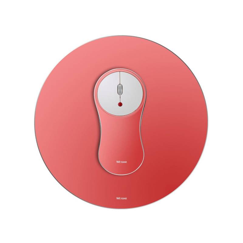 Combo Mouse Mp1 Red Wesdar Inalã¡Mbrico Rojo