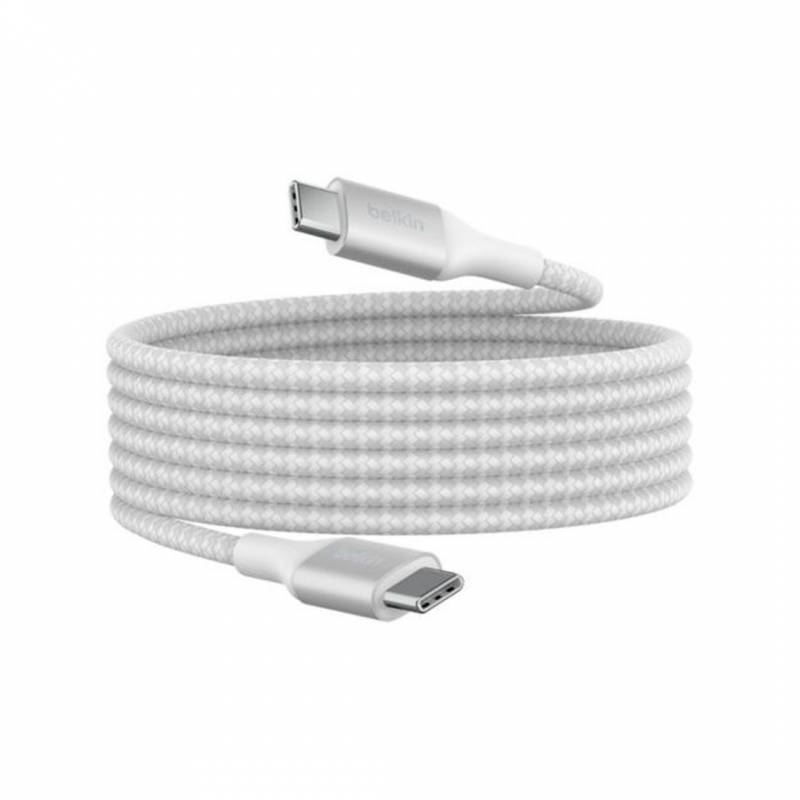 Cable Usb-C A Usb-C Belkin Cab015Bt2Mwh Blanco
