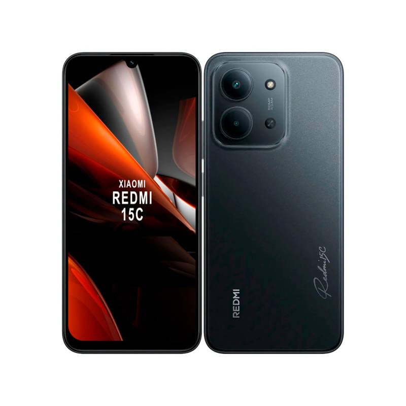 Smartphone Redmi 15C Xiaomi Midnight Black 8Gb/256Gb 4G