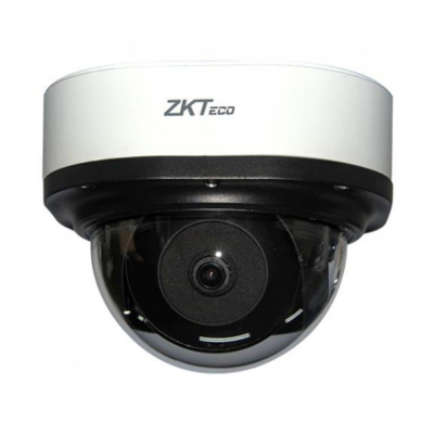 Cámara Ip Domo Dl-852T28B-S6 Zkteco Antivandálica Varifocal 2Mp Blanco Y Negro