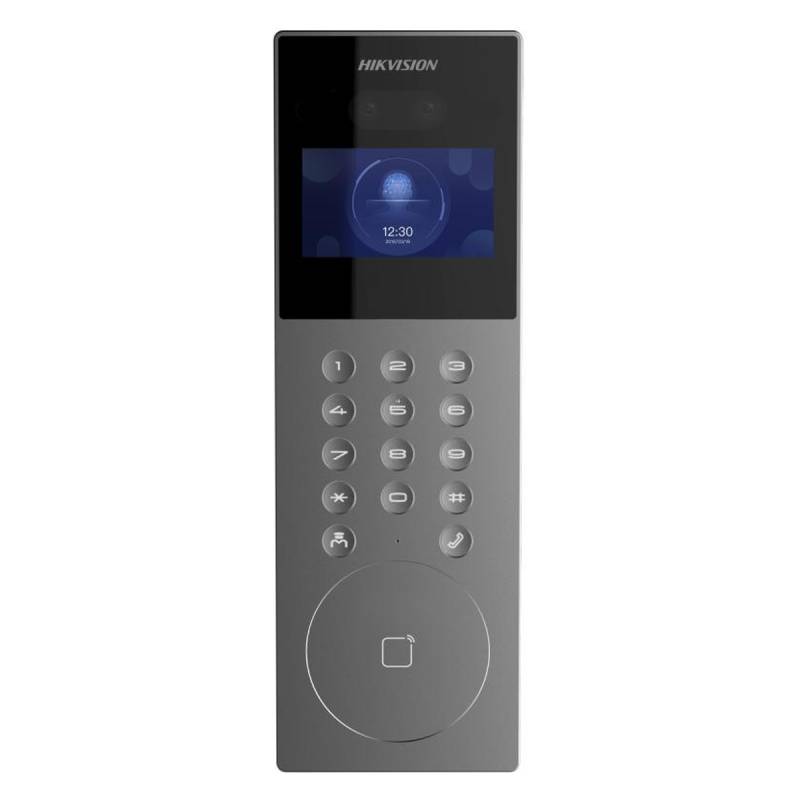 Control De Acceso Hikvision Ds-Kd9203-E6O-Std Reconocimiento Facial 5000 Rostros Cã¡Mara 2Mp