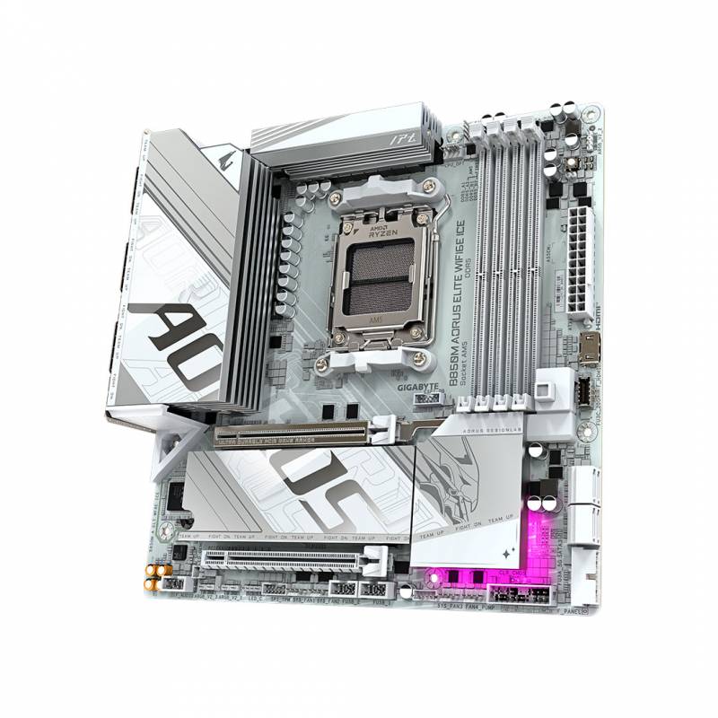 Motherboard Gigabyte B850M Aorus Elite Wifi6E Ice.
