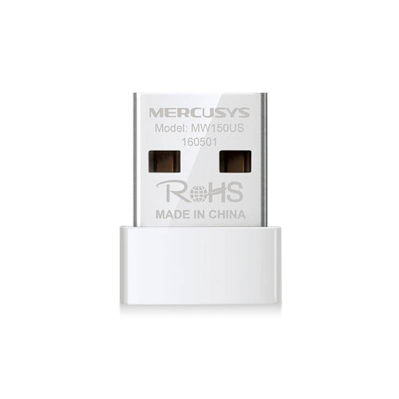 Mini Adaptador Wi-Fi Usb Mercusys Mw150Us 150Mbps