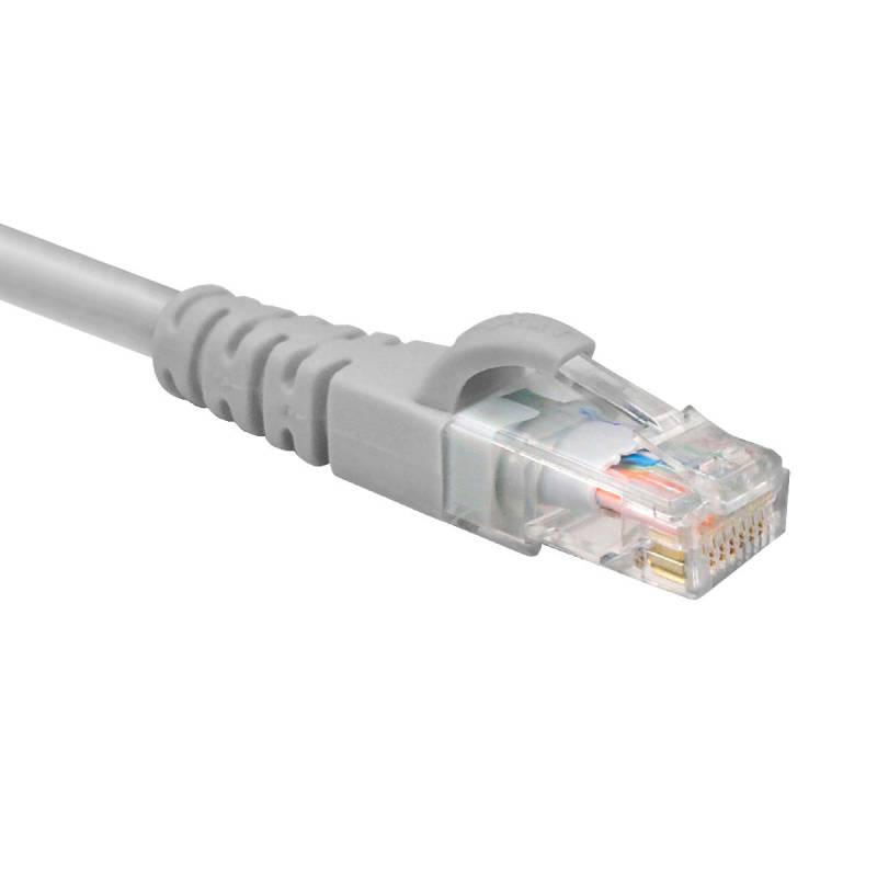 Cable De Red Nexxt Patch Cord Cat6 U/Utp Lszh 1M Gris Pcgpcc6Lz03Gr