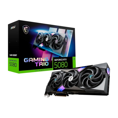 Tarjeta De Video Geforce Rtx 5080 16G Gaming Trio Oc G5080-16Gtc Msi Gddr